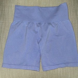 nvgtn periwinkle shorts